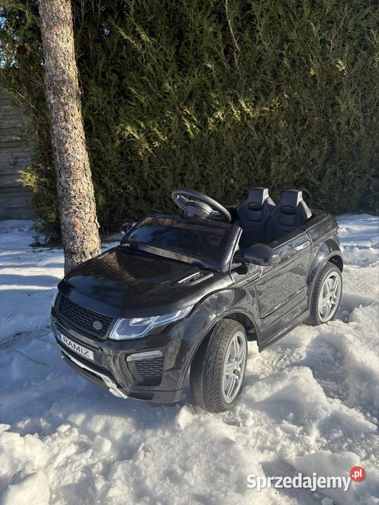 Auto na akumulator Rapid Racer 12V czarne EVA Pozostałe Namysłów