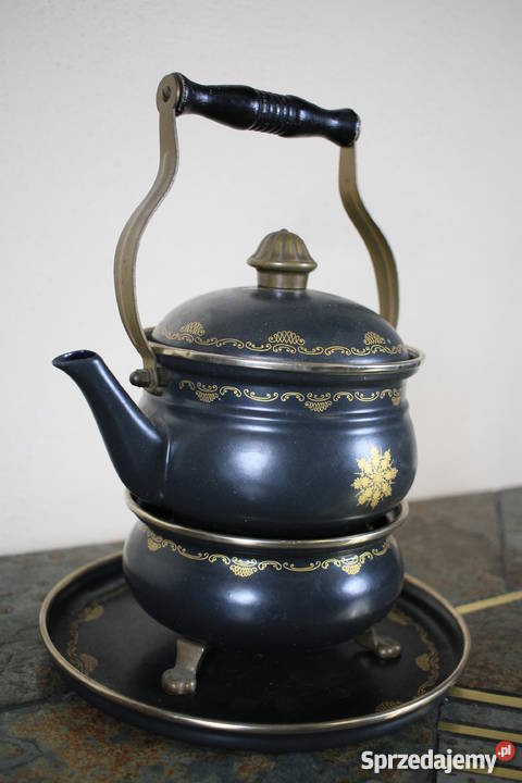 Piękny i klasyczny zestaw komplet z dzbankiem inny kolor Pszczyna