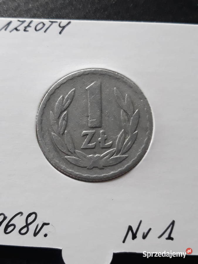 1 złoty 1968 r 1 PRL