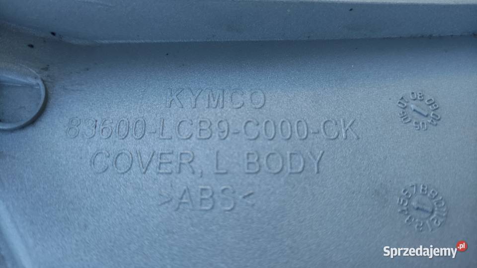Owiewka boczna ogon osłona Kymco Agility Premium Księżyno sprzedam