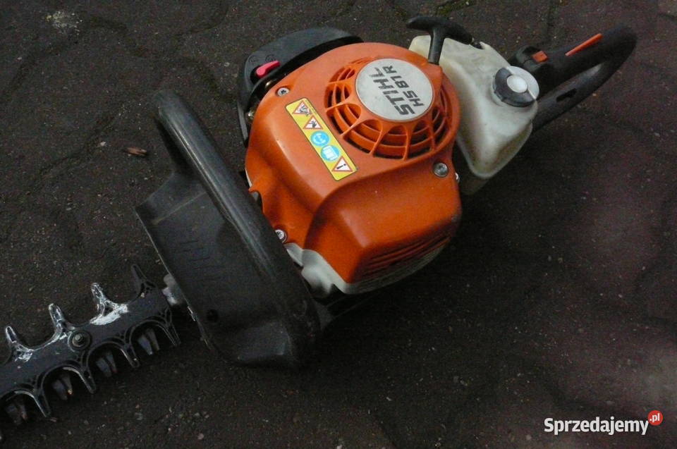 Nożyce do żywopłotu spalinowe Stihl HS 81 R Ogród łódzkie Pabianice