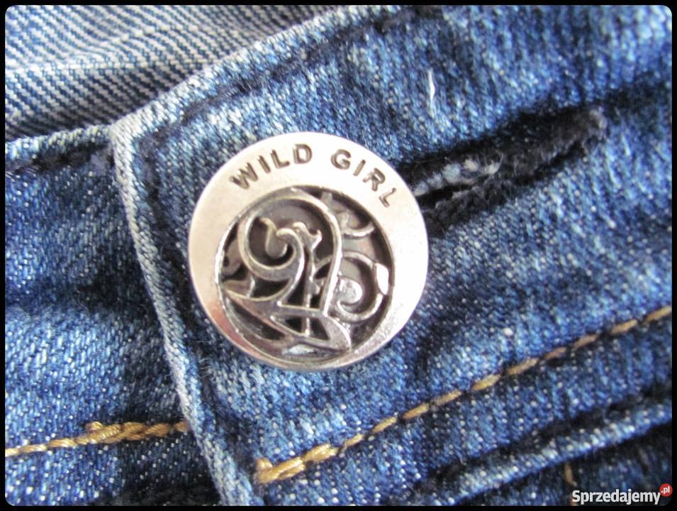 Spodnie jeansowe damskie rozmiar 30 pasują na 38 Rozmiar 38(M) mazowieckie Płock