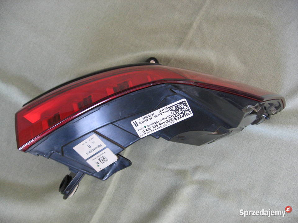 4K5945092D Audi A6 C8 Lampa tylna prawa Części samochodowe