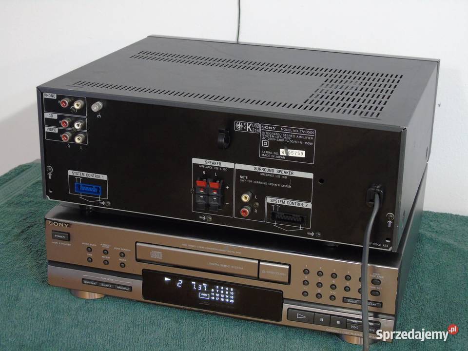Wzmacniacz Sony TAD509 korektor graficzny Jasło