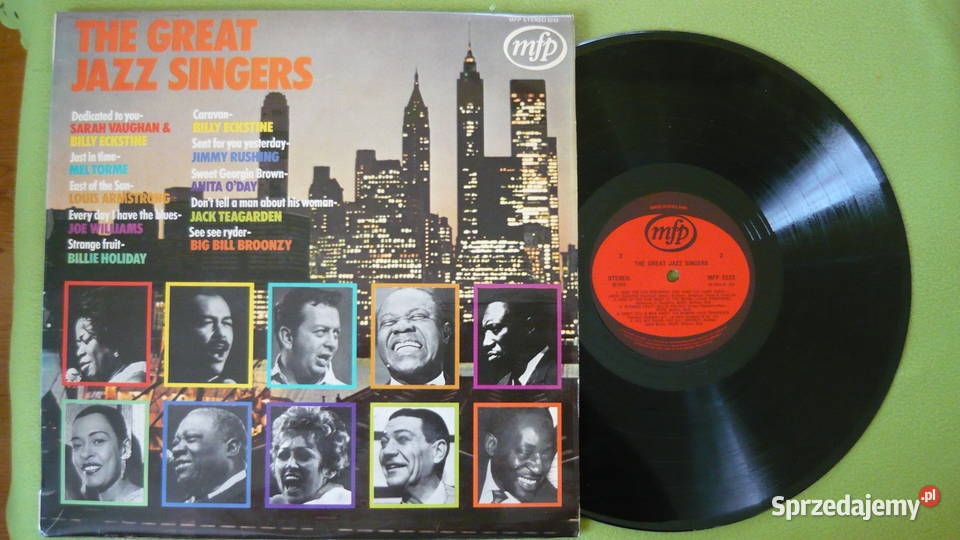 Płyta The Great Jazz Singers śląskie Myszków