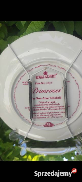 ROYAL ALBERT ulubione kwiaty z ogrodów królowej Porcelana i szkło Pabianice