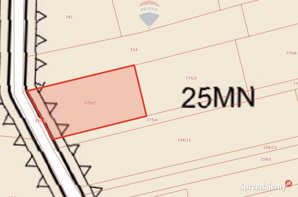 Balice Działka budowlana 20 ar Media Droga Sprzedaż