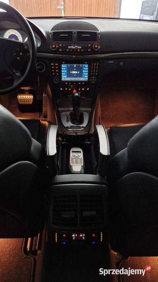 Mercedes E 55 AMG 2002 V8 Kompressor 476 zmieniarka CD Otwock