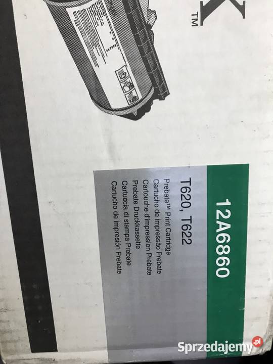 TONER LEXMARK 12A6860 ORYGINAŁ T620 T633 X620 dolnośląskie