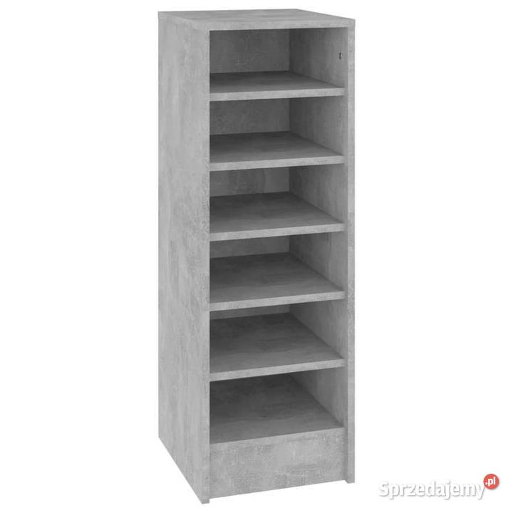 Szafka na buty szarość betonu 315x35x90 WM809003 Warszawa