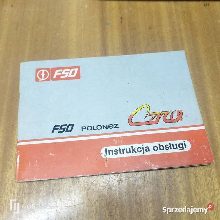 Instrukcja obsługi Polonez łódzkie Łubno sprzedam
