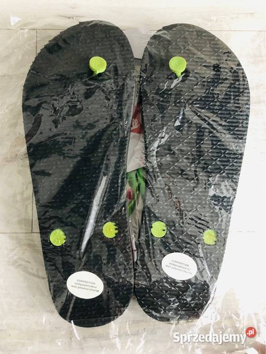 NOWE LEE COOPER japonki klapki damskie zielone Łódź