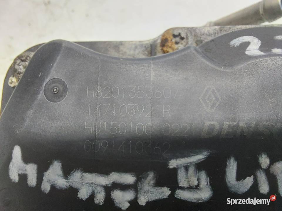 Renault Master III LIFT zawór egr spalin dolnośląskie