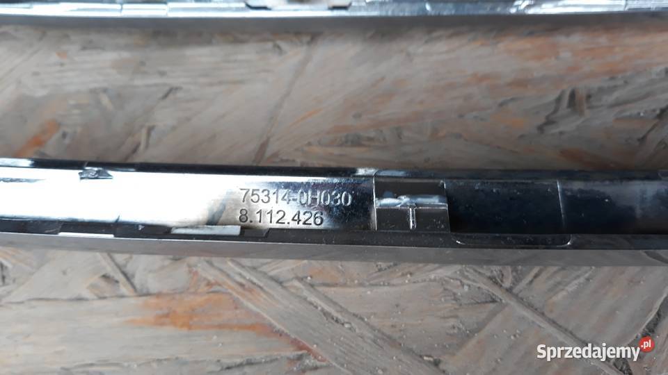 CITROEN C1 14 LISTWA CHROM GRILL ZDERZAKA Zatom Stary