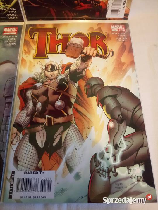 Komiksy Marvel Thor Straczynski Coipel 2007 USA Rok wydania 2007 Warszawa