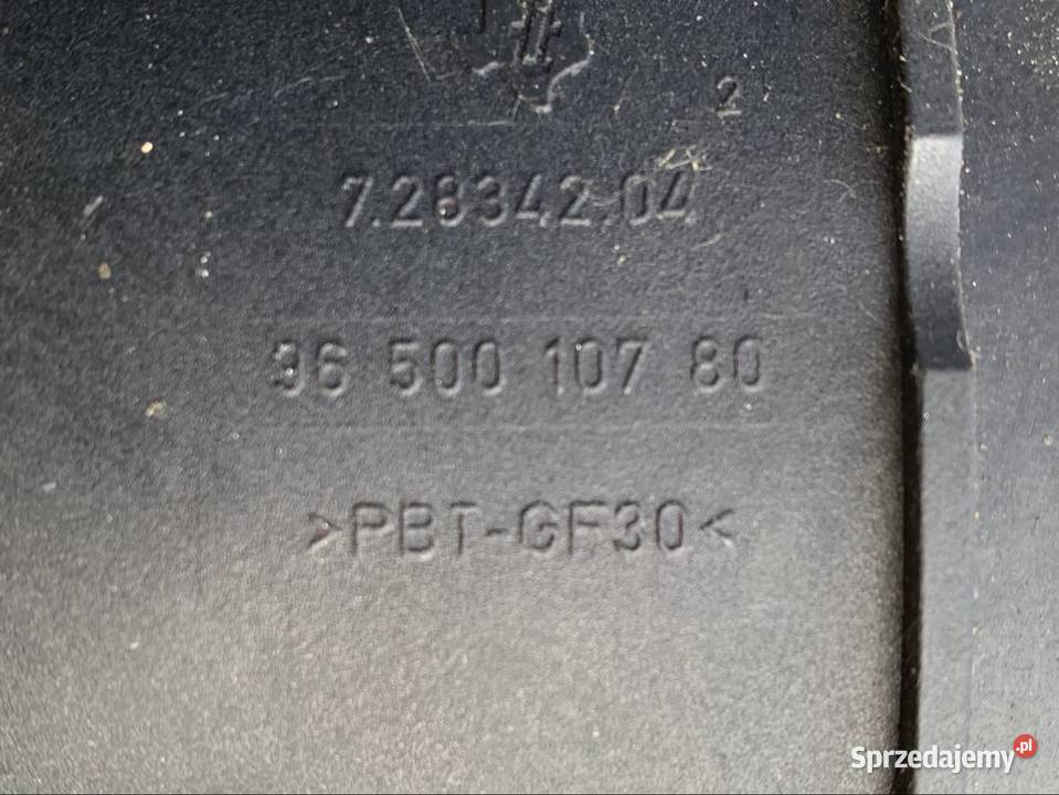9650010780 przeplywomierz powietrza 16 hdi tdci osobowe
