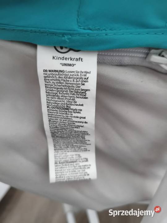 Bujaczek leżaczek Kinder Kraft unimo 5 w 1 świętokrzyskie