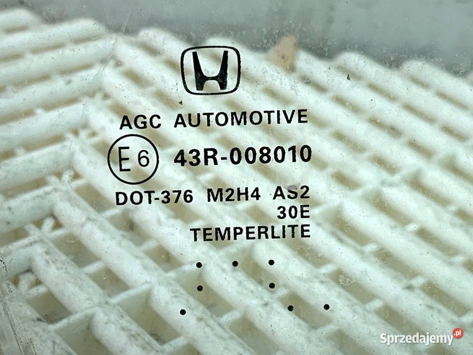 SZYBA PRAWY PRZÓD HONDA HRV Crossover podkarpackie sprzedam