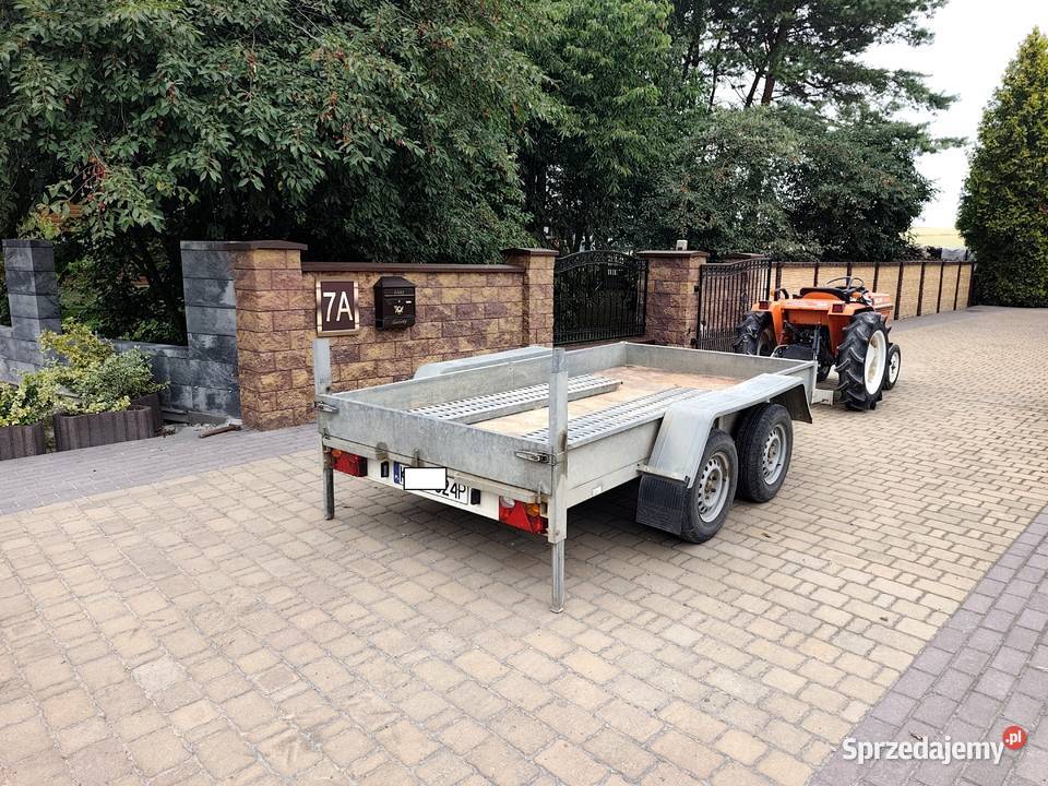 Przyczepa STOPEXIM Pod Minikoparkę DMC 2500 300 towarowe Wodzisław