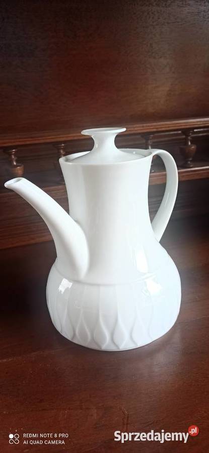 Dzbanek do kawy Thomas Rosenthal Lanzatte Tapio Porcelana i szkło pomorskie Gdańsk