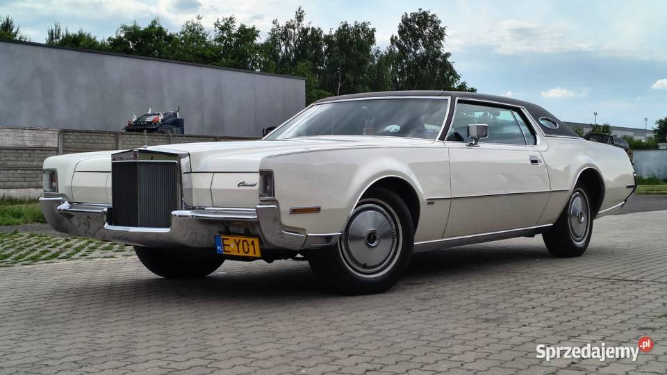 1972 Lincoln Continental Mark IV 100 Oryginał biały Zgierz