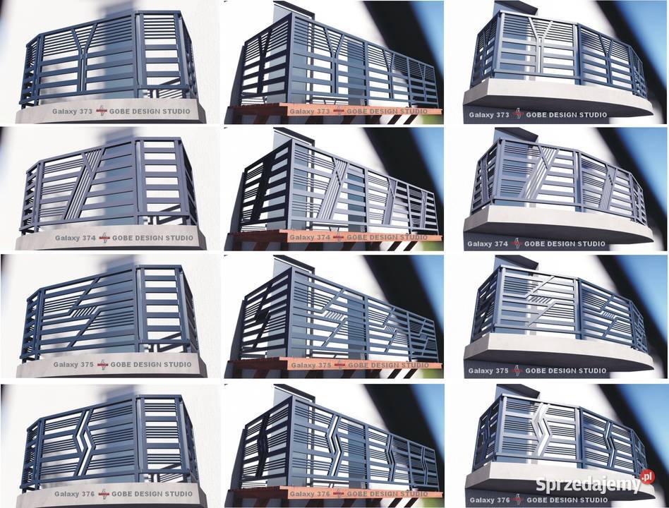 Balustrady balkonowe na balkon taras schody okno Nieborowice