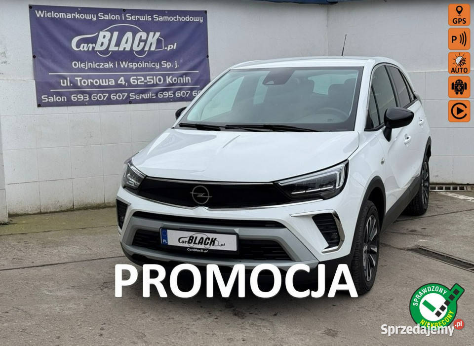 Opel Crossland X Pisemna Gwarancja 12 miesięcy Konin