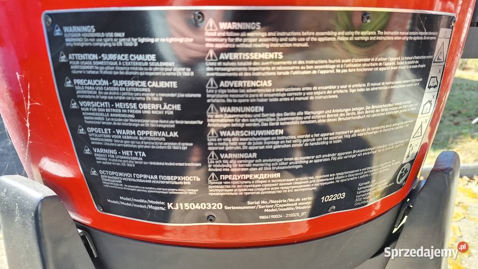 Nowy Grill Ceramiczny Kamado Joe Classic I śląskie Bytom