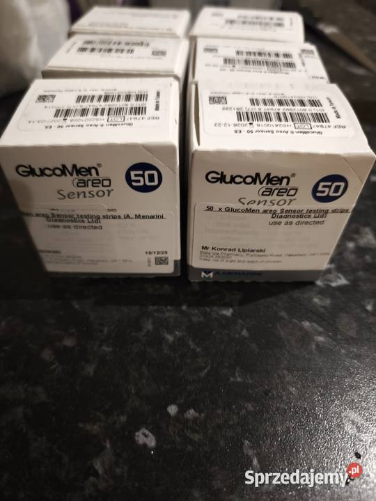 Glucomen areo 50 pasków 6 opakowań 50 paskow Zalas