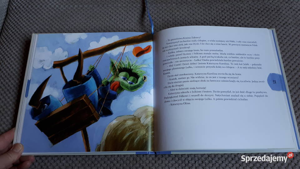 Potwór Dyzio i Kraina Zabawy Elżbieta Pałasz małopolskie