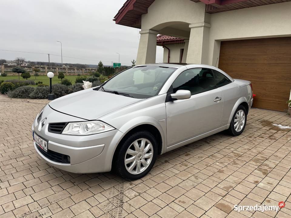 Renault Megane II CC cabrio LPG Rok produkcji 2008 lubelskie