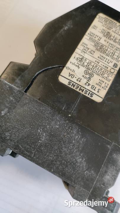 Stycznik mocy Siemens 3TB42 120A napięcie 380460 Szczecin