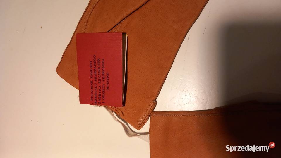 Skórzane rękawiczki męskie Frios 23