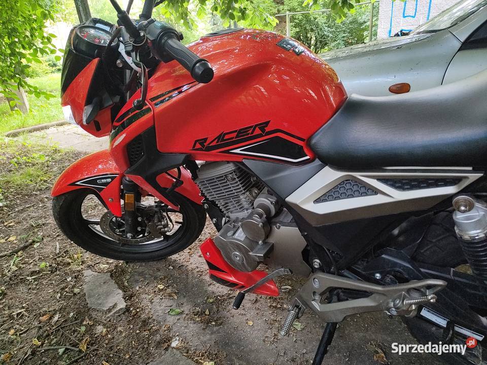 Junak Racer 125 ccm3 Orange Mały przebieg