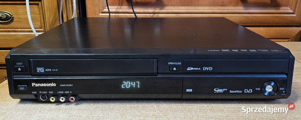 Nagrywarka kopiarka DVD VHS Panasonic DMR-EZ49V