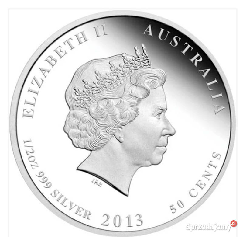 Srebrna moneta 2013 Ptaki Australii Kakadu