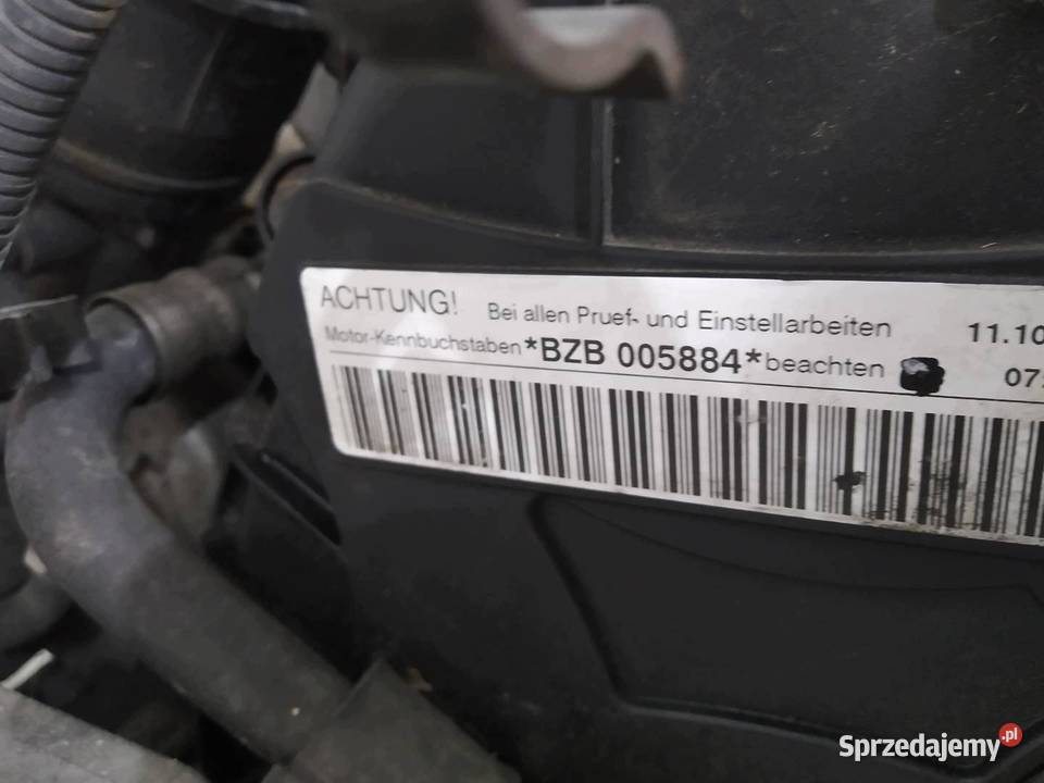 SILNIK KOMPLETNY BENZYNA BZB 18 TSI TFSI Seat