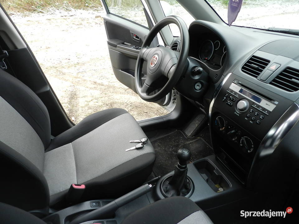 Fiat Sedici Śliczny w pełni sprawny wygodny immobilizer Puszczykowo