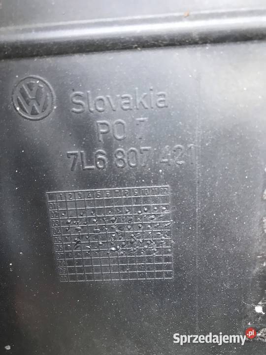 Zderzak tyl Touareg 7L6 Kozy