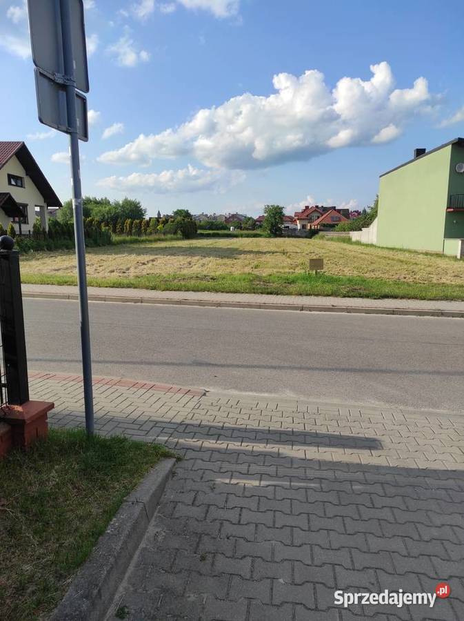 Sprzedam działkę w Biłgoraju na Cegielnianej kanalizacja Biłgoraj