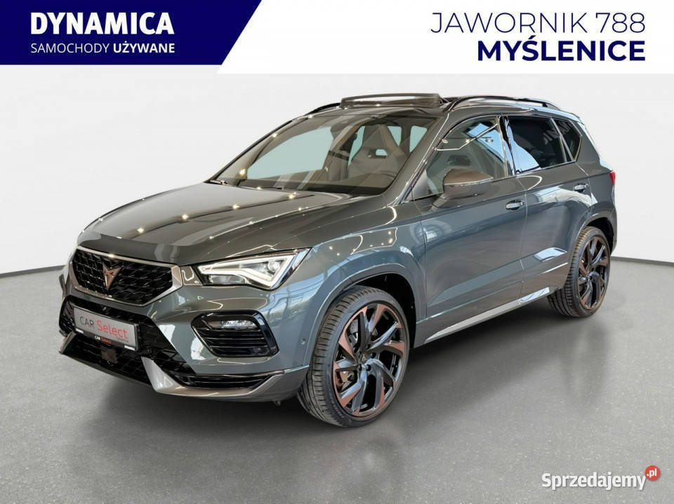 Cupra Ateca VAT 23 VZ Tribe Edition 20TSI 300 elektryczne lusterka Motoryzacja Myślenice