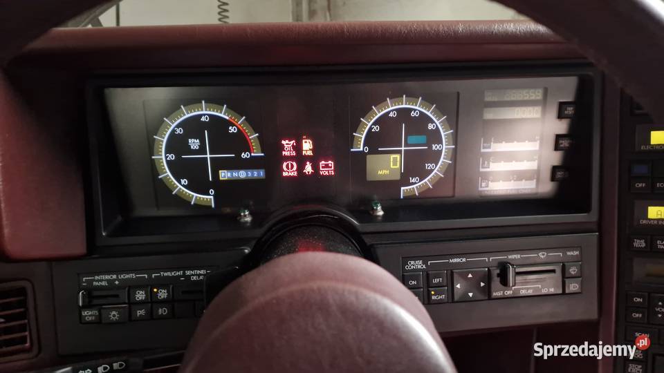 Cadillac Allante 41 172 Zarejestrowany i automatyczna Allante Gdynia