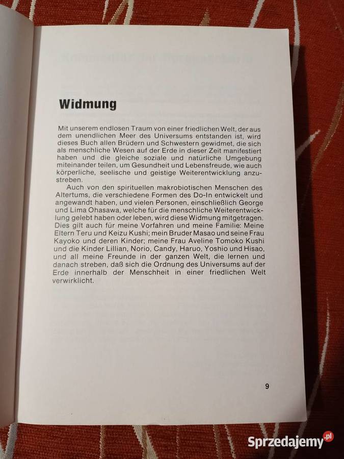DOINBUCH Michio Kushis Poznań sprzedam