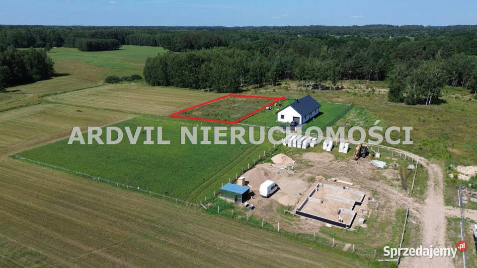 Sprzedam działka Kamionka 1500m2 podlaskie