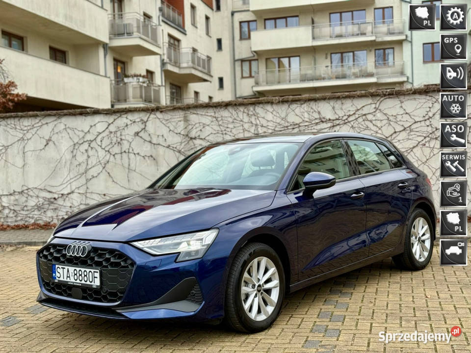 Audi A3 Sportback Salon Polska I właścicel aluminiowe felgi Tarnowskie Góry sprzedam