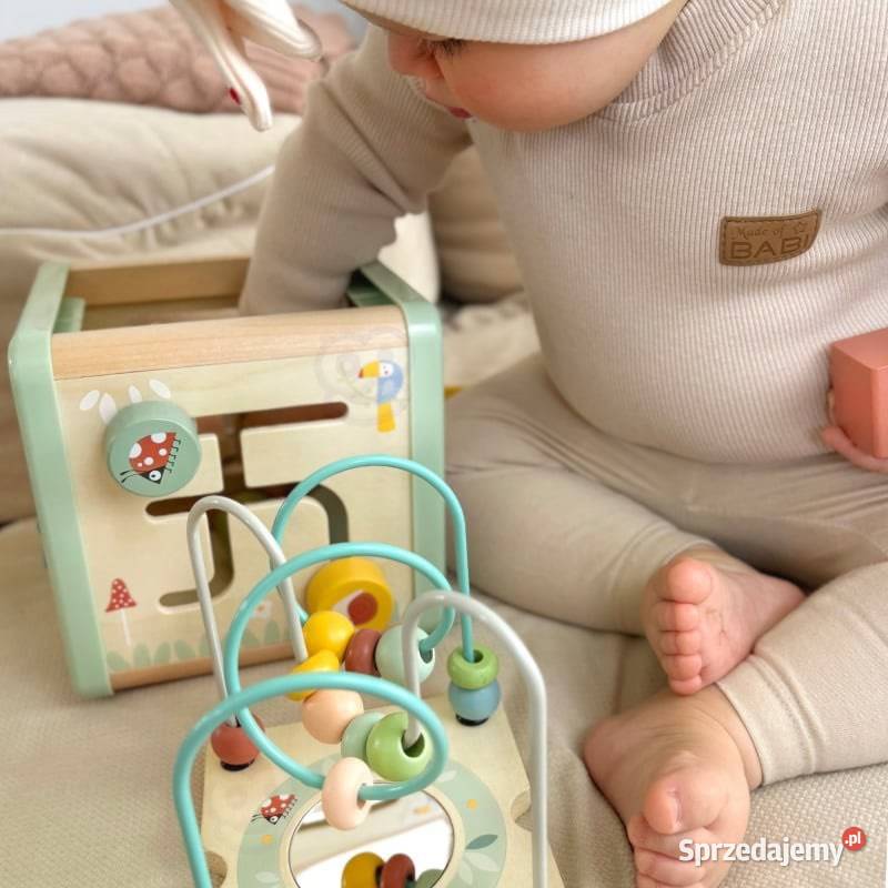 Kostka aktywności Montessori labirynt 18 m Dla Dziecka Poznań