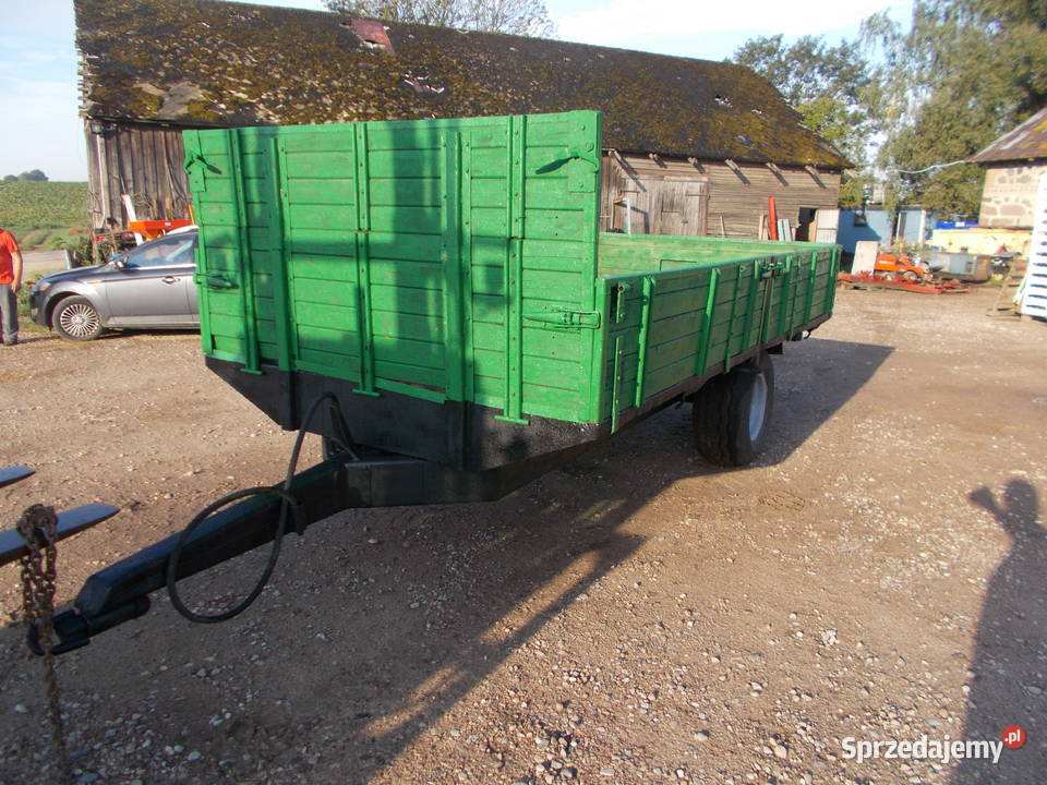 Przyczepa jednoosiowa wywrotka podlaskie