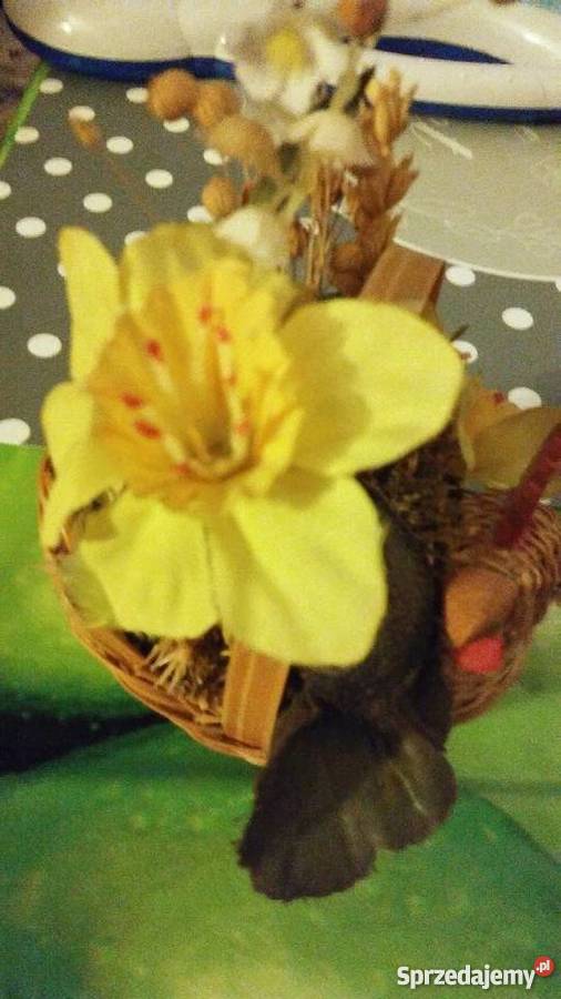 ozdoba wielkanocna koszyk Poznań sprzedam