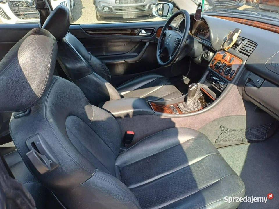 Mercedes CLK 200 Kamera Alu Klima Skóra El czujnik parkowania Chrzanów