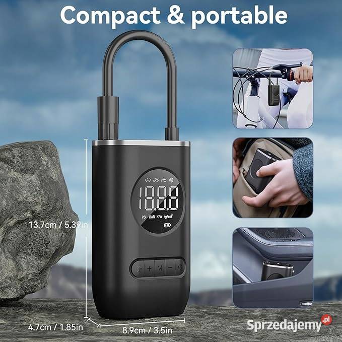 Bezprzewodowa Sprężarka 150 PSI Kompresor Myszyniec